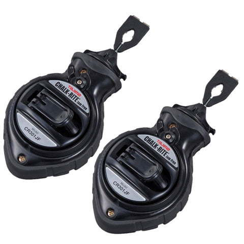 Tajima Chalk-Rite jam-free chalk line two-pack for precise layouts