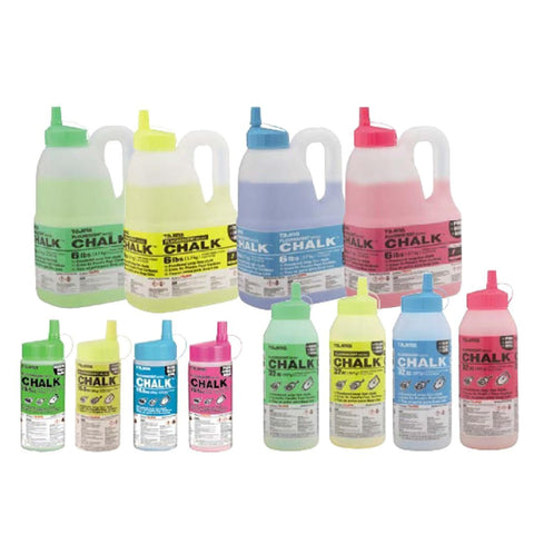 Tajima Micro Chalk high-visibility line enhances marking clarity on work surfaces.