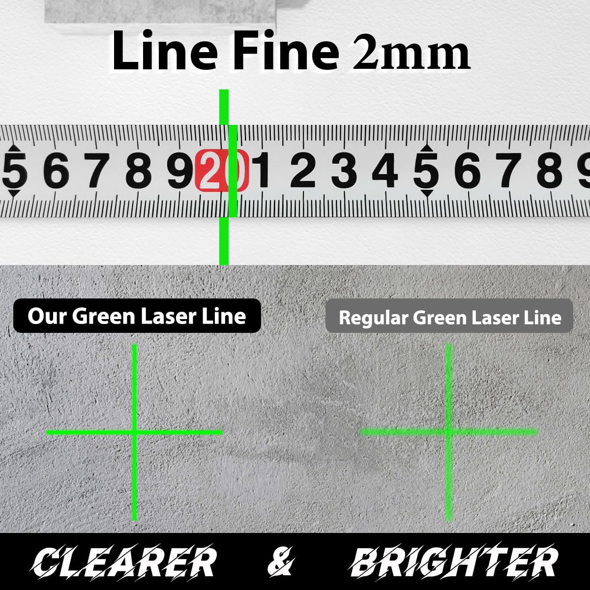 Horizontal 360° laser plane from Takamine GM160 Pro for level layouts