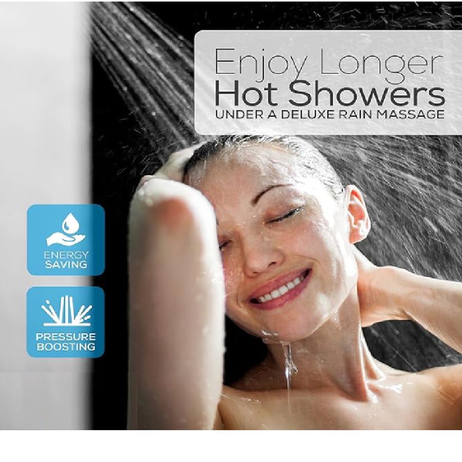 Take A Shower Fire Hydrant Spa Shower Head easy-install design for tool-free setup.