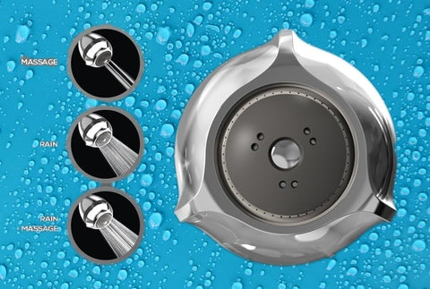 Take A Shower Fire Hydrant Spa Shower Head high-pressure mode enhances flow despite low pressure.