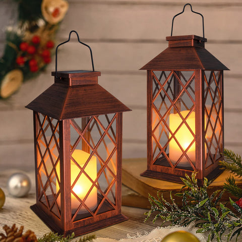 TAKE ME rechargeable battery included with lanterns for extended use.