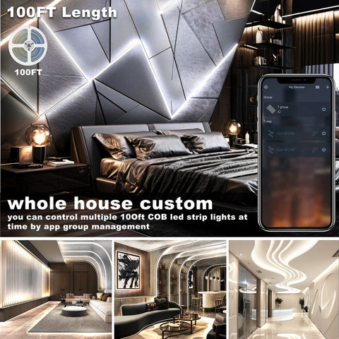 talkhigh cuttable strip with easy installation and flexible layouts