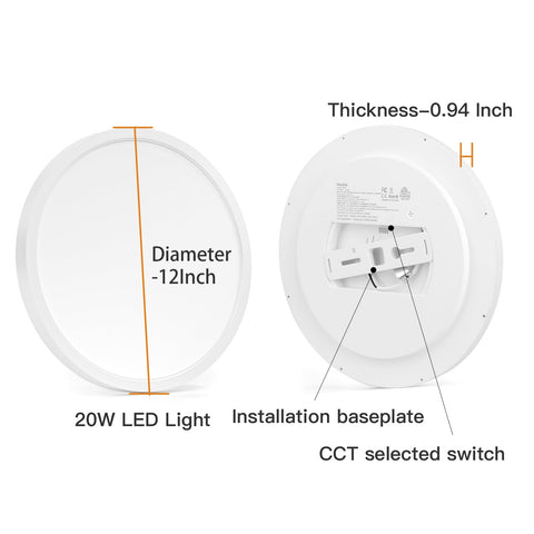 Taloya ceiling light with 25,000-hour lifespan lowers maintenance and replacement worries