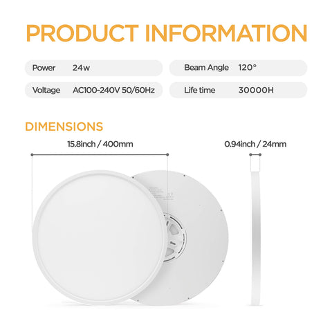 Taloya back switch view showing easy 5-in-1 CCT selection for ambience control.