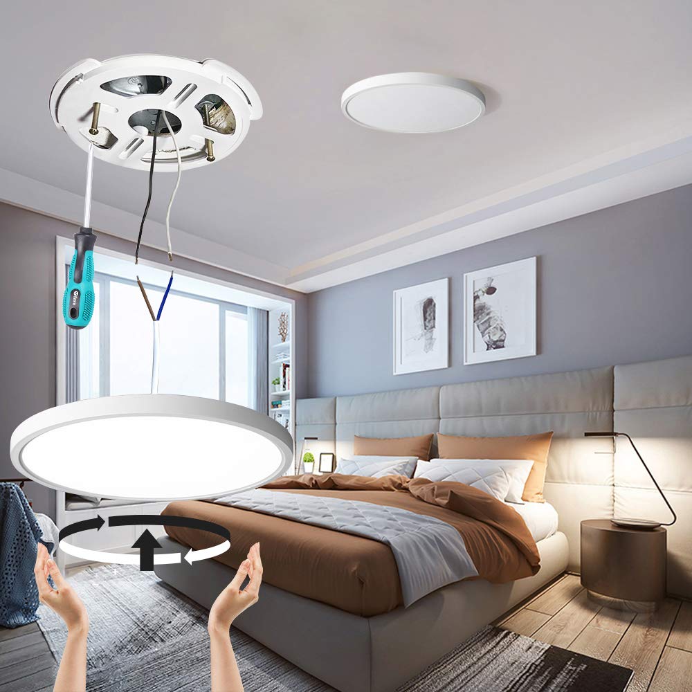 Taloya milk white housing retains fresh appearance over time in busy rooms.