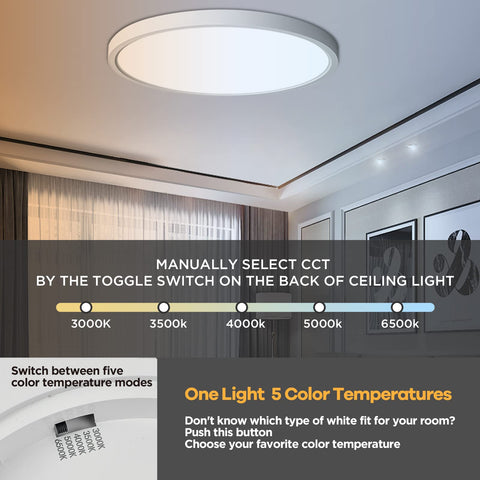 Taloya 5 CCT dimmable switch enabling easy color temperature tuning for daily tasks