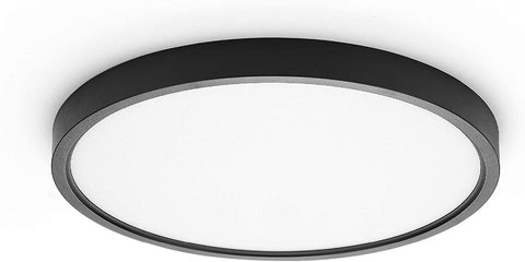Taloya Black 6-pack LED ceiling fixture energy saving with high lumens.