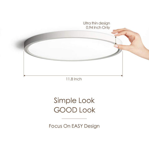 Taloya 20W LED fixture delivers energy-efficient brightness for kitchens and living spaces.