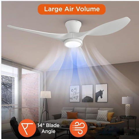 Remote control panel for TALOYA fan with battery compartment open