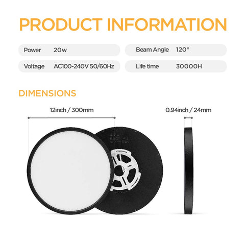 TALOYA light with five-in-one CCT toggle for warm to cool ambient tones.