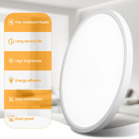 TALOYA ultra-thin 0.94-inch profile blends seamlessly into ceilings