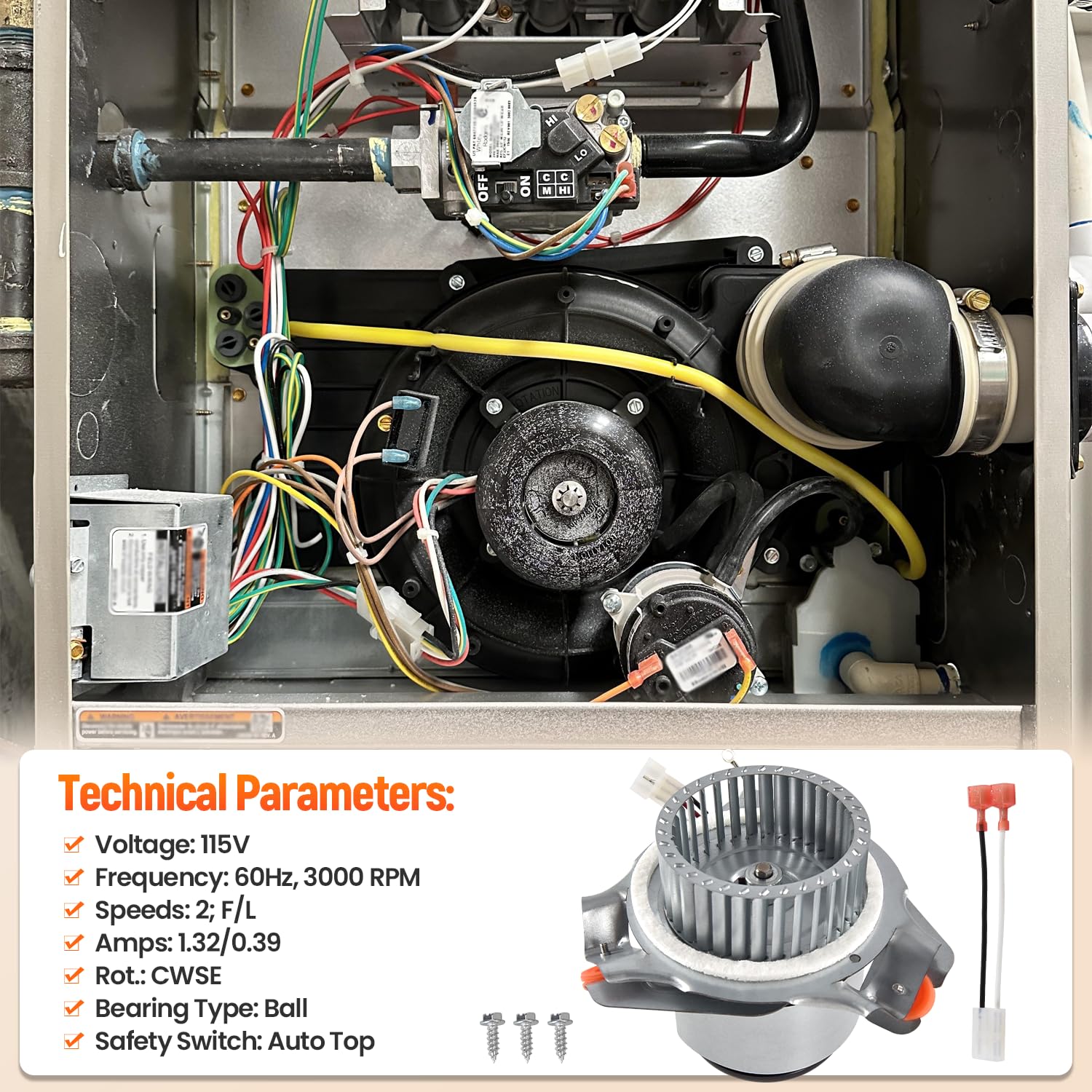 Talspity thermal protection inducer guards against overheating during operation.