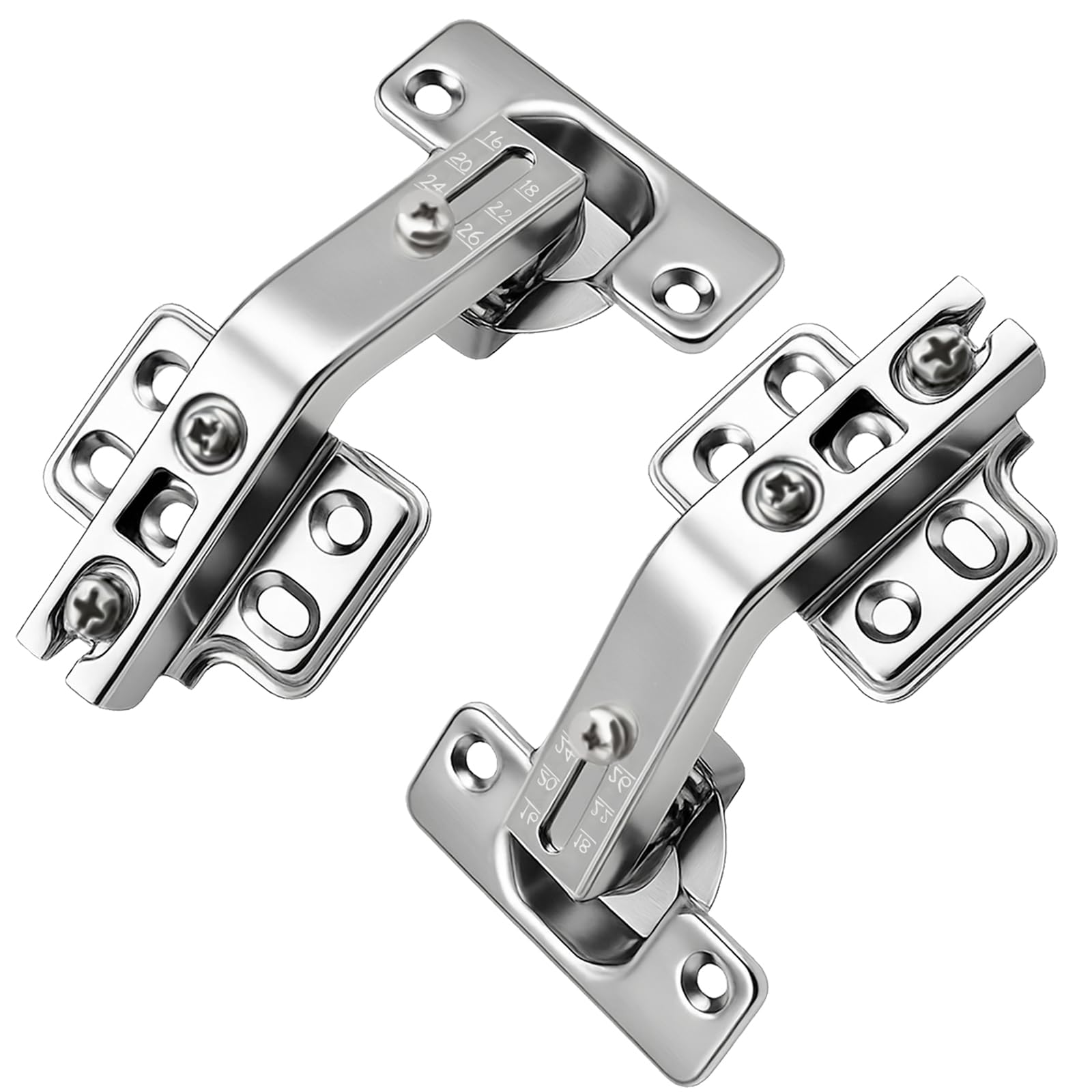 TamBee 135-degree lazy susan hinge for corner cabinets provides wide access.