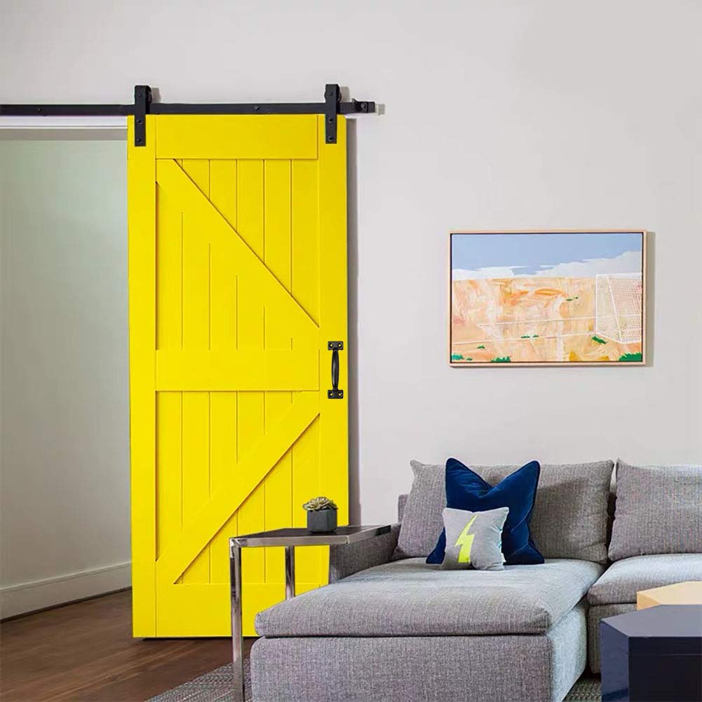 TamBee four-pack gate pulls in black for a coordinated look across gates