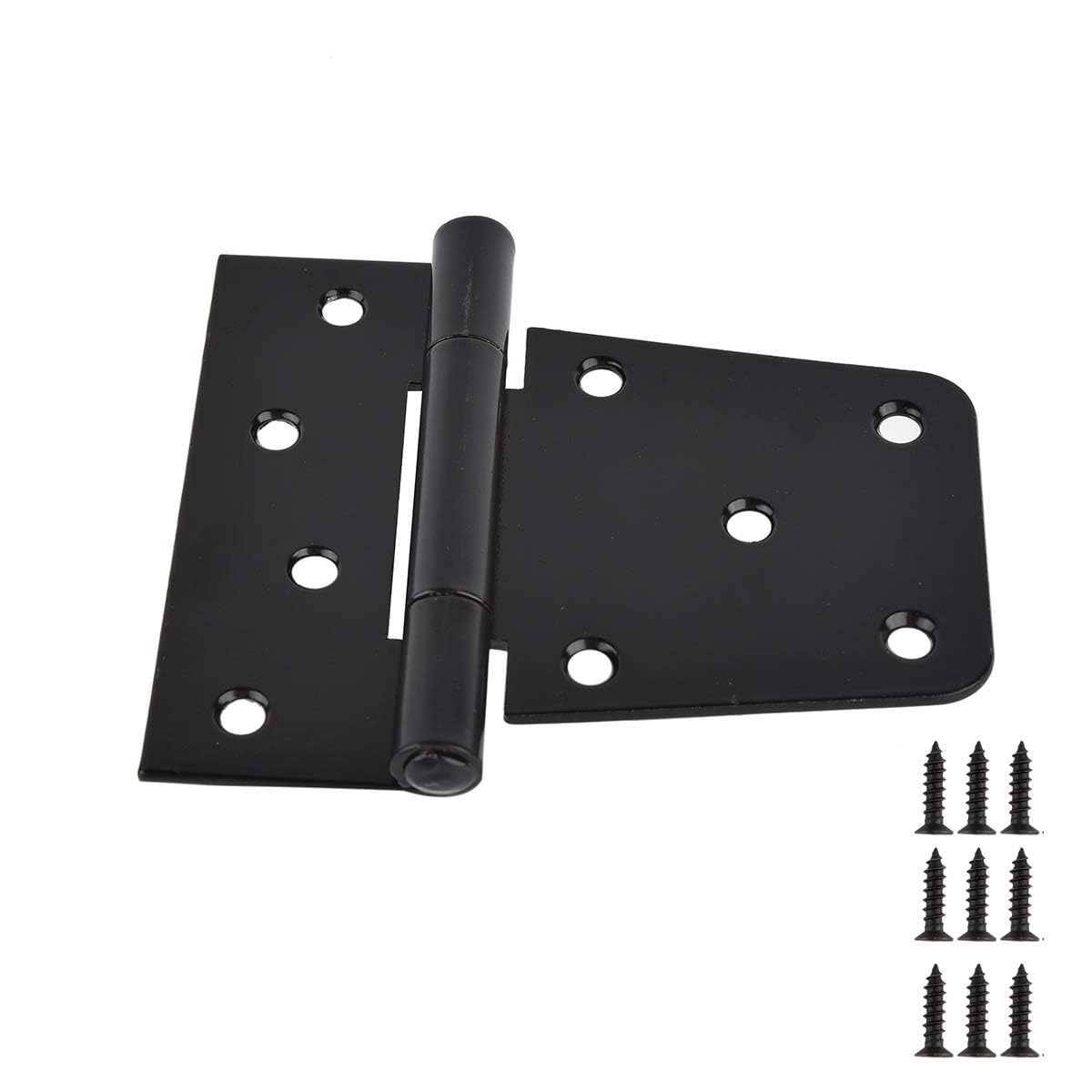 TamBee heavy-duty gate hinges for wood fences withstand up to 220 lbs