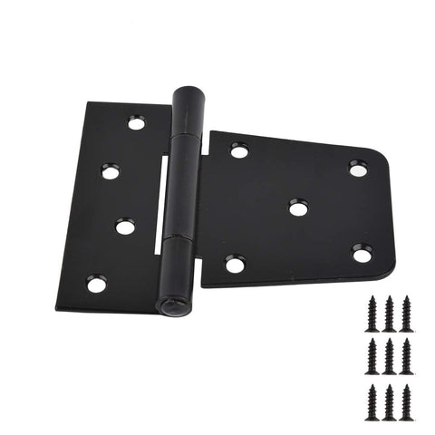 TamBee heavy-duty gate hinges for wood fences withstand up to 220 lbs