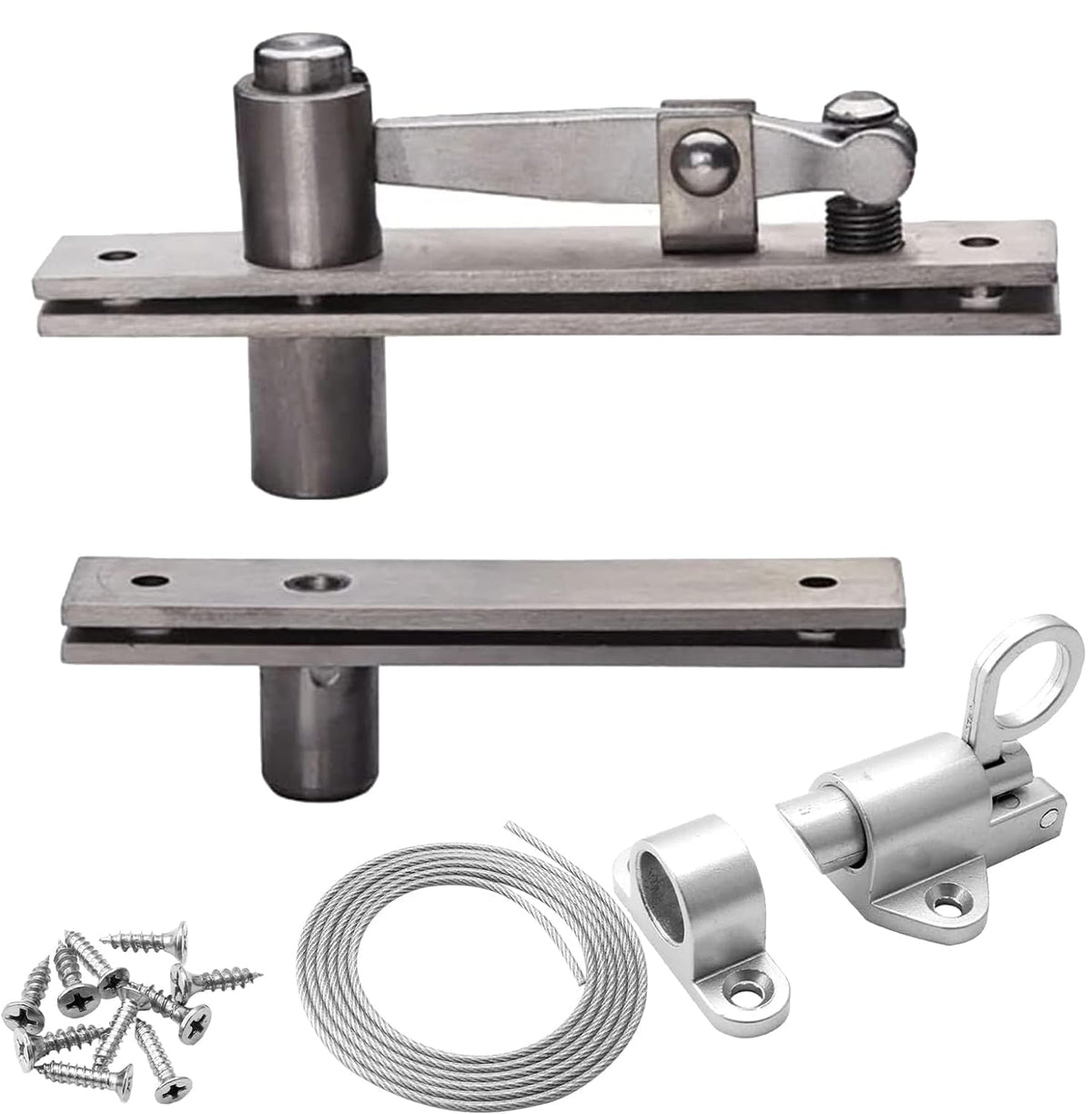 TamBee hidden bookcase hinges top part for smooth pivot action