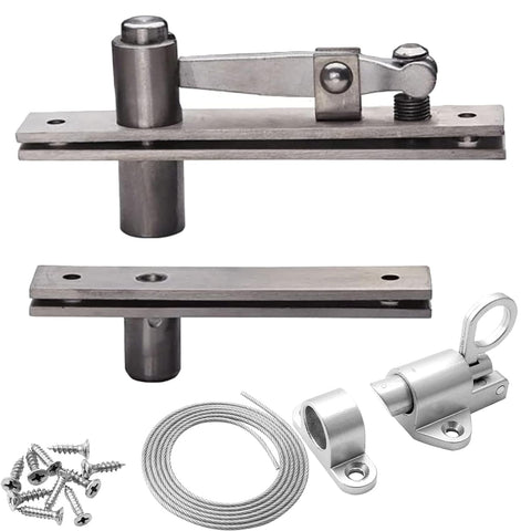 TamBee hidden bookcase hinges top part for smooth pivot action