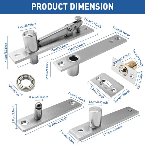 TamBee hidden door hinge in 304 stainless steel for durability