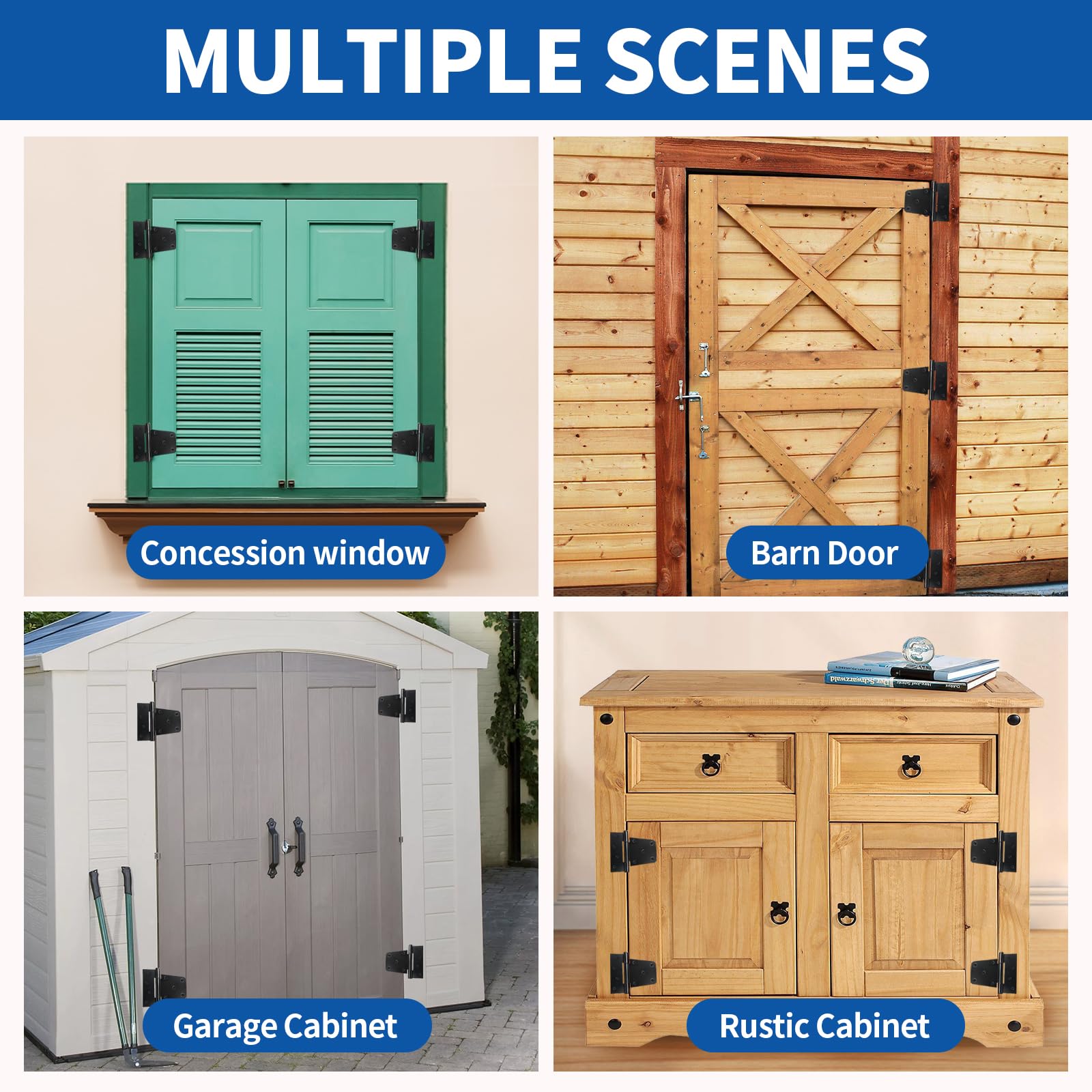 TamBee painted anti-corrosion finish protects hinges from rust