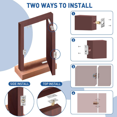 TamBee pivot hinge stainless steel 304 resists wear for lasting use.