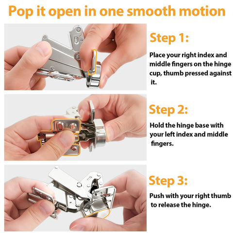 TamBee soft-close dampers ensure quiet, controlled cabinet closures.