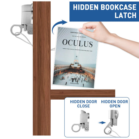TamBee spring latch lock enables automatic close and secure feel