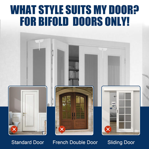 TAMIDN Bifold Door Lock durability closeup highlighting painted metal build for lasting use