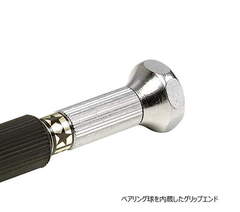 TAMIYA 74112 closeup highlights built-in ball bearings.