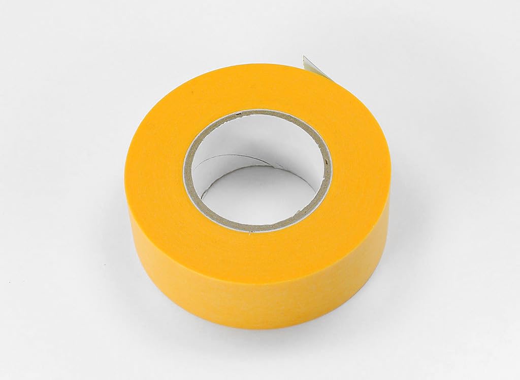 TAMIYA masking tape 18mm roll ready for broad coverage and quick masking.