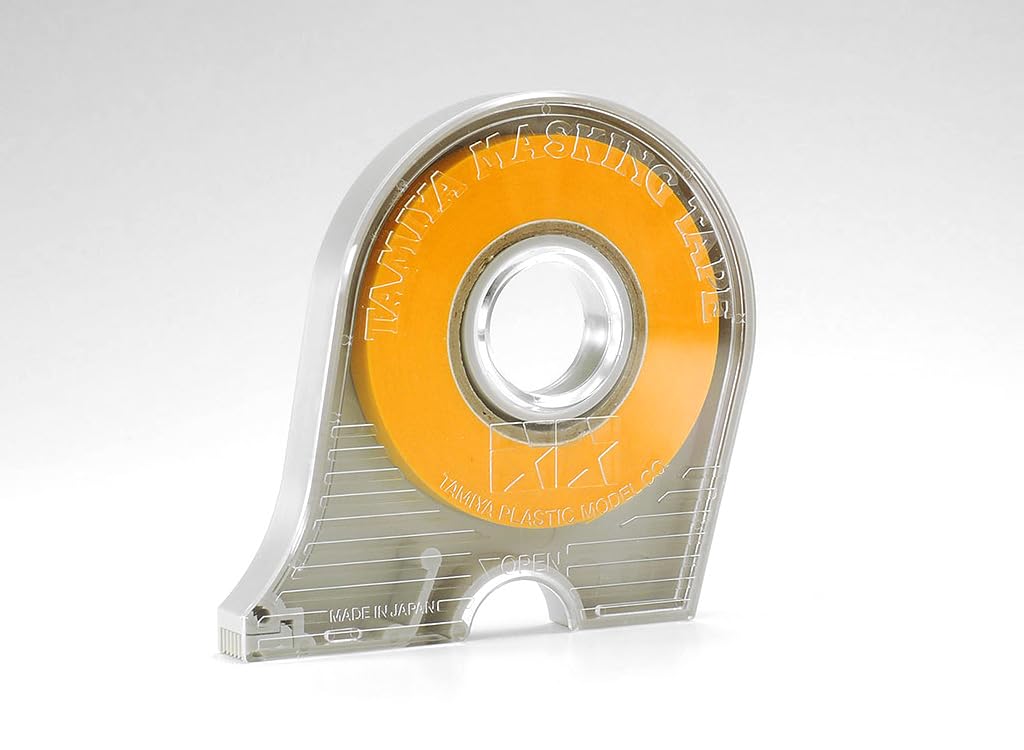 TAMIYA masking tape made in Japan emphasizes craftsmanship and reliability.