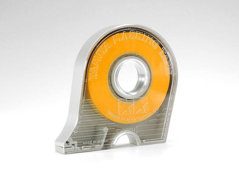 TAMIYA masking tape dispenser demonstrates smooth release and accurate masking.