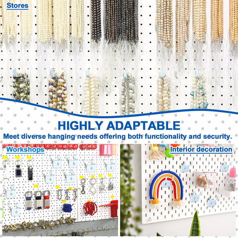Tandefio 100-piece pack supports versatile wall organization.