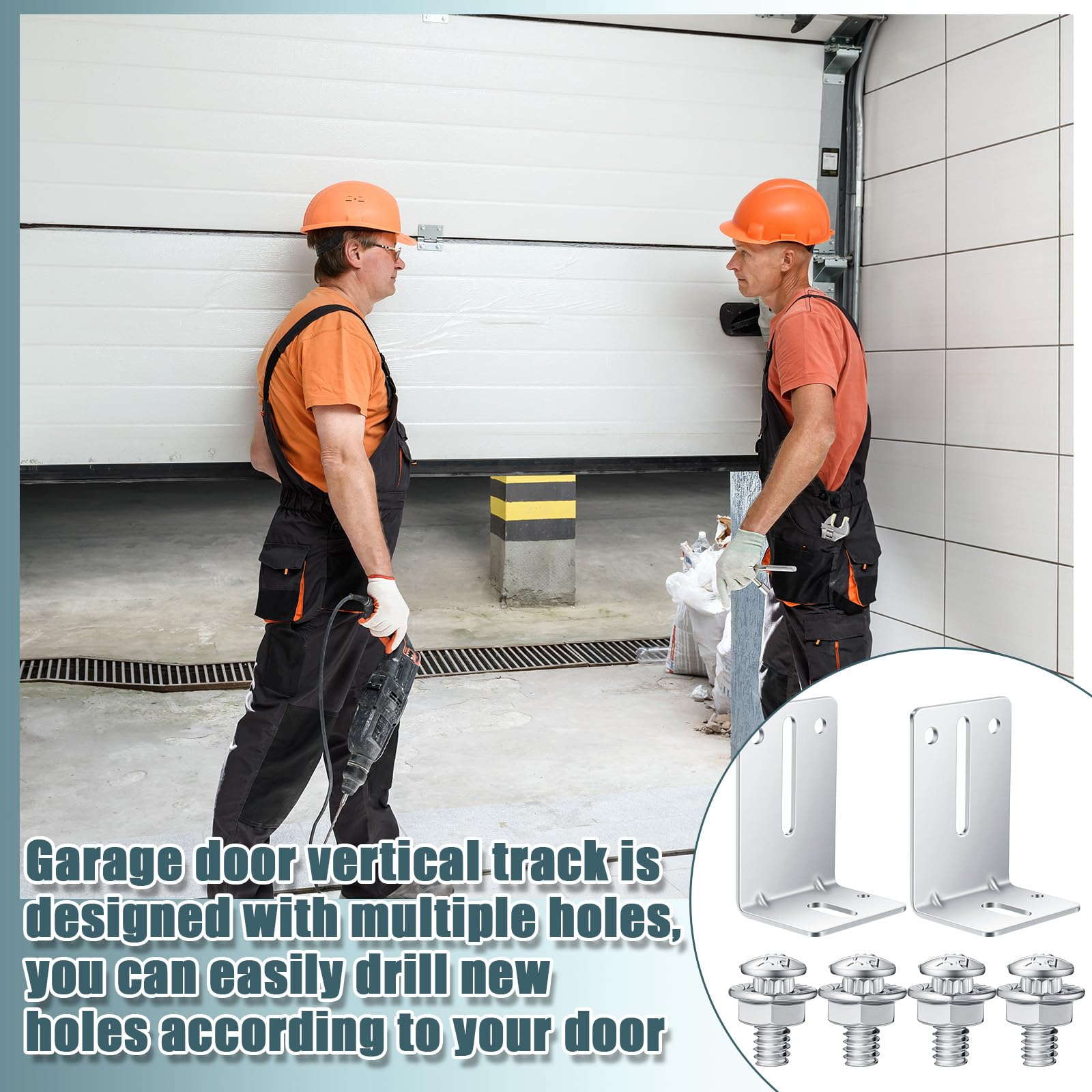 Tandefio kit fits 7-foot doors for versatile replacement options.