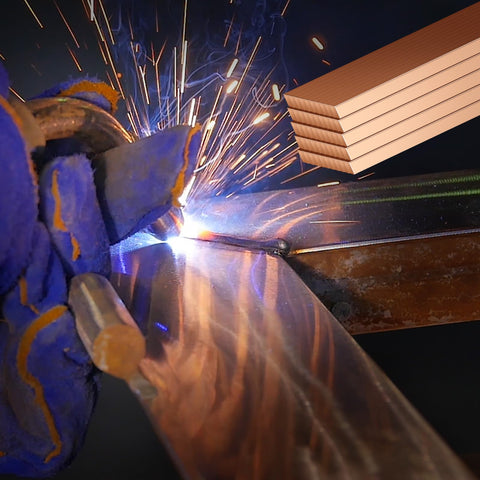 Tandefio workspace prep and surface cleaning for brazing tasks.