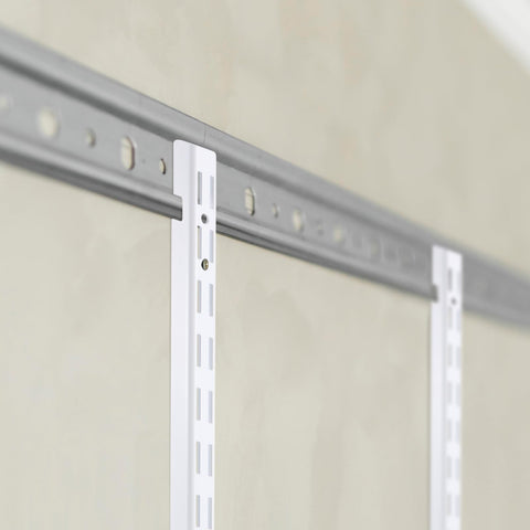 Tandefio heavy-duty track system with epoxy coating resists rust.