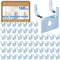 Tandefio pegboard hooks on wall display securely hold frames.