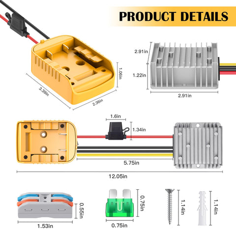 TANHEYIN DIY power solution for RC toys and tools.