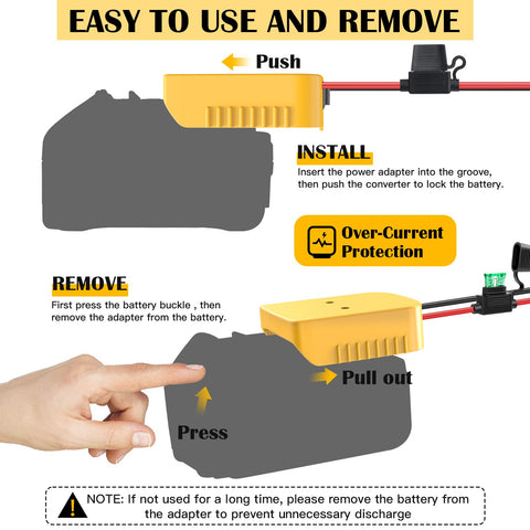 Tanheyin 2-pack kit includes fuse holders, screws, anchors