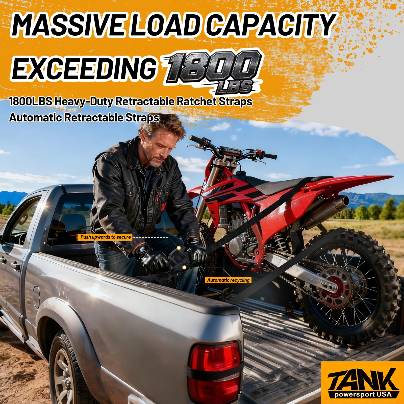 Tankpowersport soft loops four-pack protects cargo with gentle grip