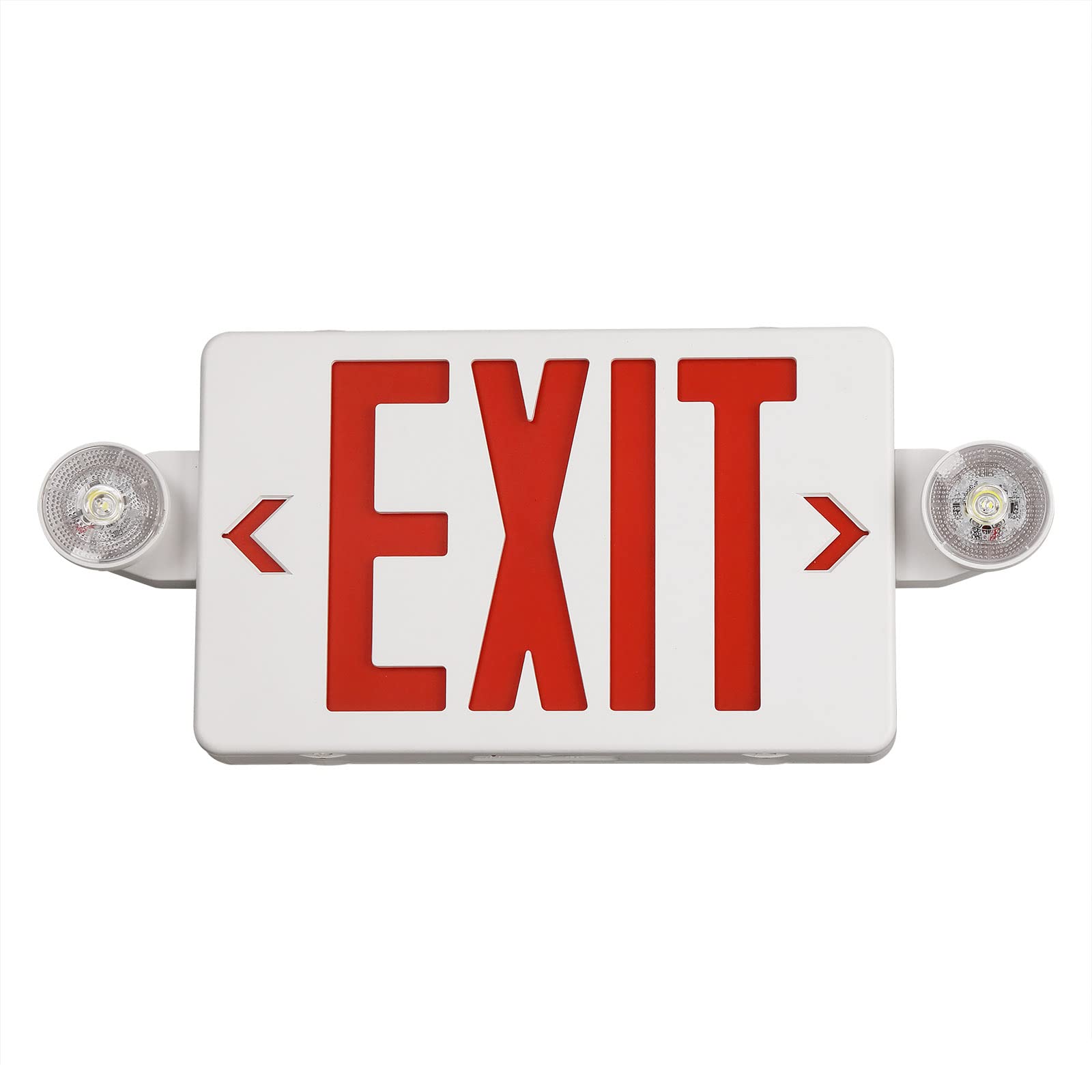 TANLUX double-face exit light viewable from multiple angles.