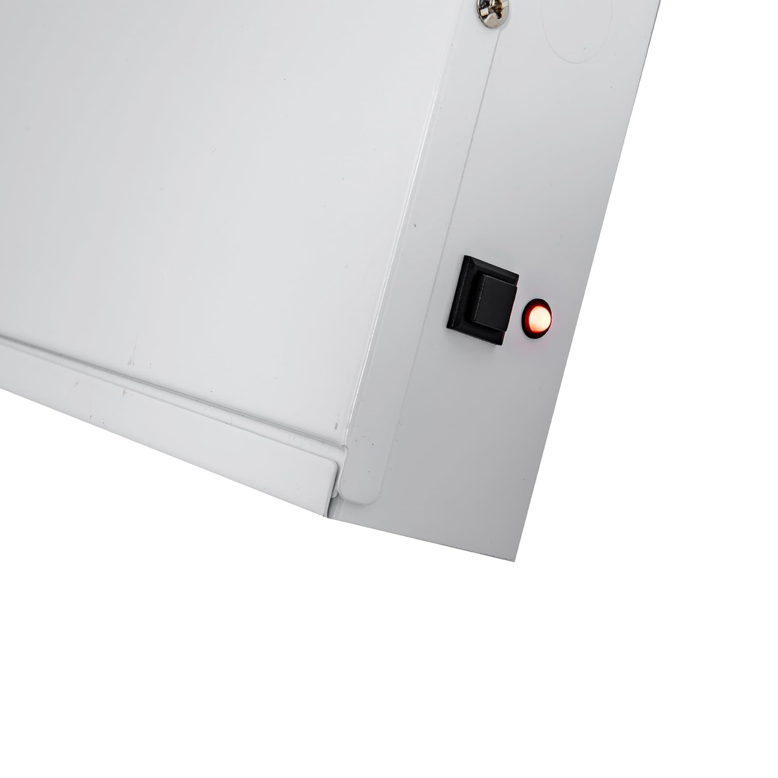 TANLUX emergency light NYC-standard housing closeup demonstrates rugged construction.
