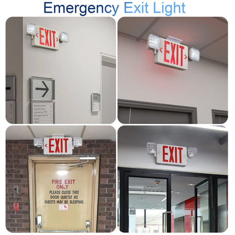 TANLUX emergency lights suitable for indoor and outdoor commercial spaces