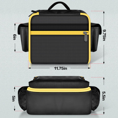Tanmqin padded ergonomic handle aids comfortable carrying during trips