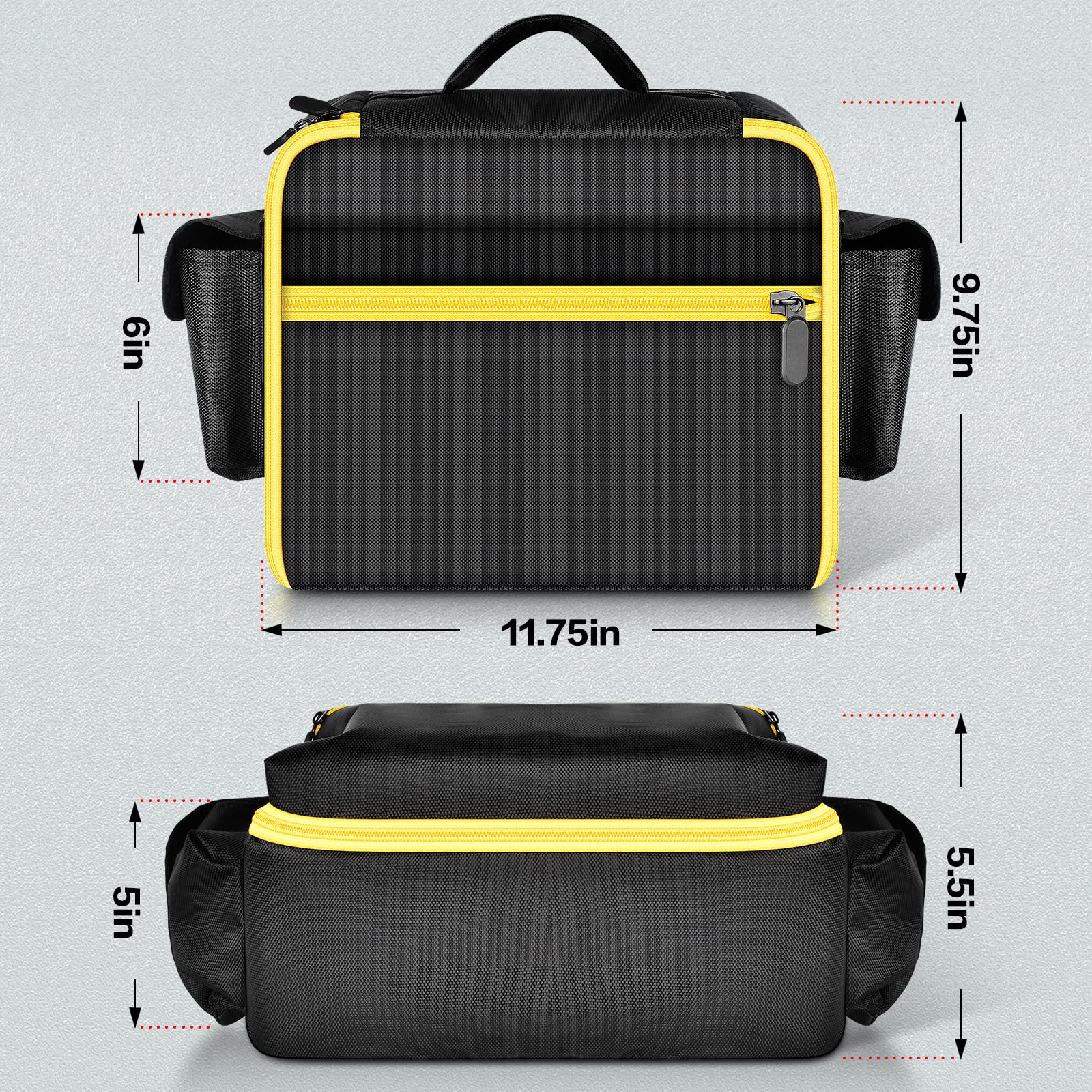Tanmqin case folds to save space when stored.