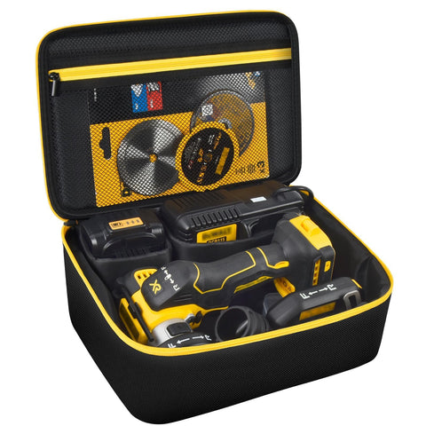 Tanmqin DEWALT 20V bag exterior demonstrates durable, dust-resistant protection for on-site tools.