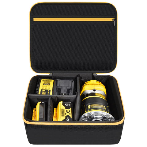 Tanmqin tool case for DEWALT DCW600B exterior, sturdy protection for on-the-go tradespeople.