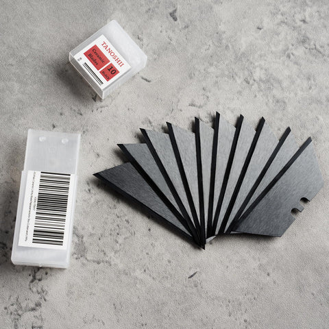 TANOSHII zirconia blades box-cutter-use: lasting sharpness for daily tasks.