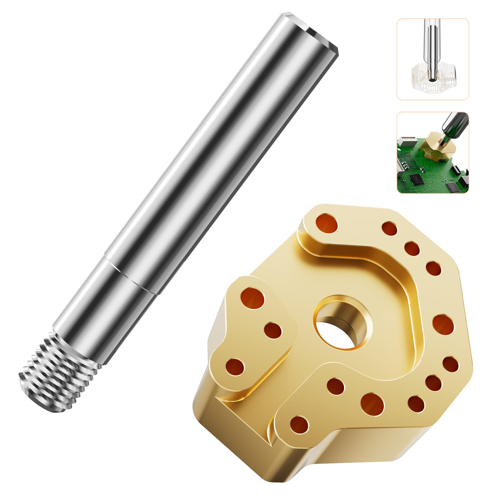 TanReginal joystick soldering tip and adapter set for precise controller maintenance.